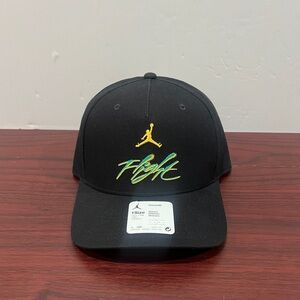Air Jordan, Classic99 Hat, DV3151 010, Flight, Black, Yellow & Green